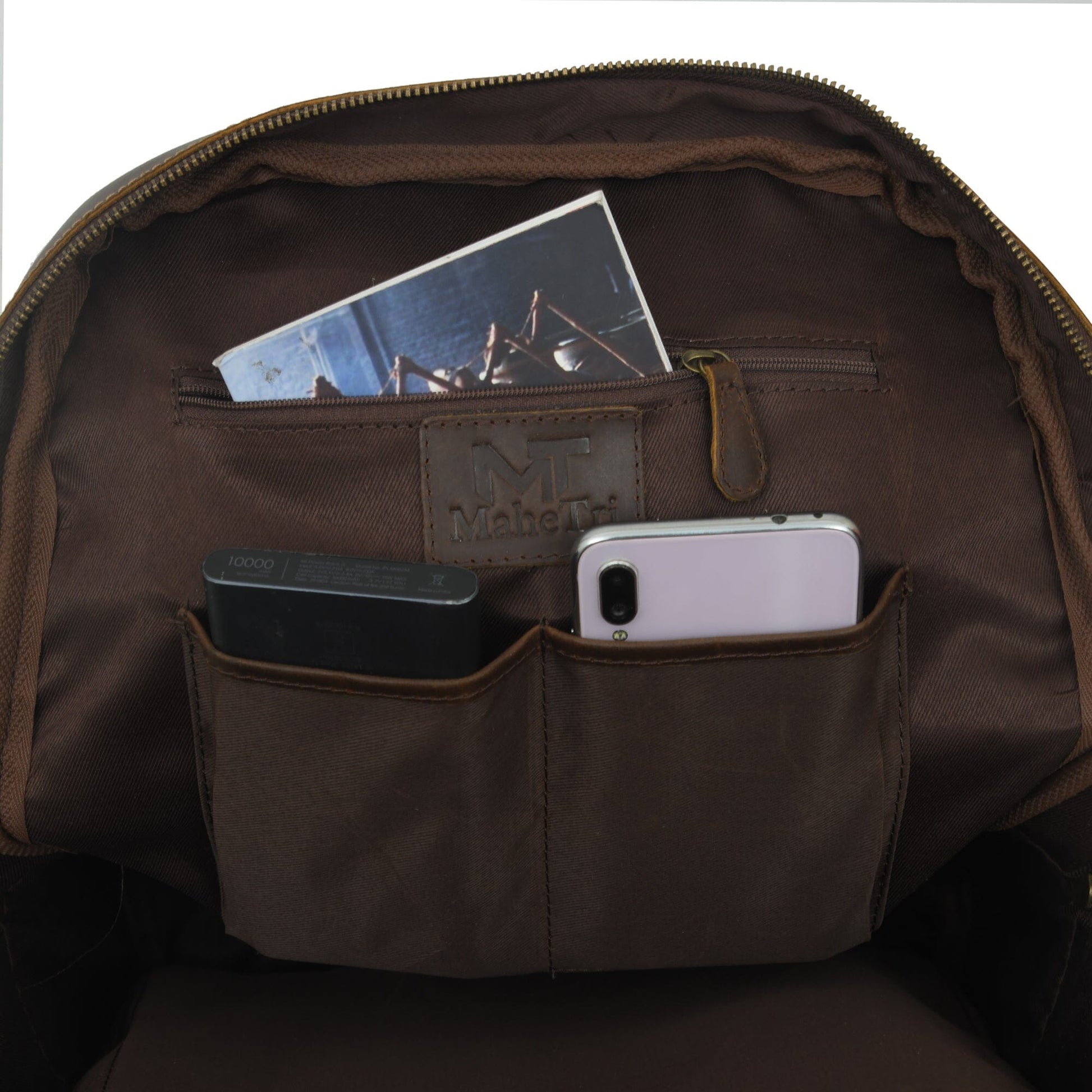 MaheTri Cambridge Unisex Buffalo Leather Backpack - Concordia Style Boutique