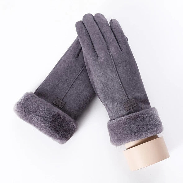 Winter Touch Screen Driving Gloves - Velvet Lining For Warmth And Fine Fit