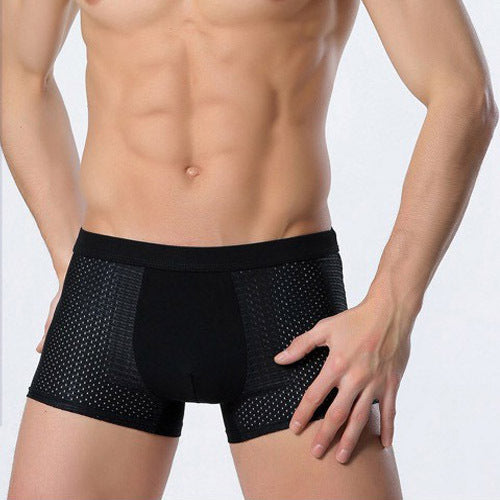 Ice Silk Men's Underwear / Mesh Boxer - Premium Ice silk men's underwear mesh boxer from Concordia Style Boutique - Just $11.67! Shop now at Concordia Style Boutique