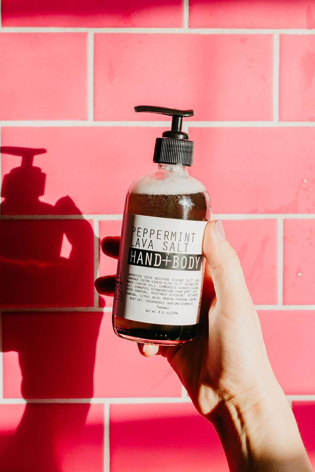 Peppermint Lava Salt Hand + Body Soap - Concordia Style Boutique