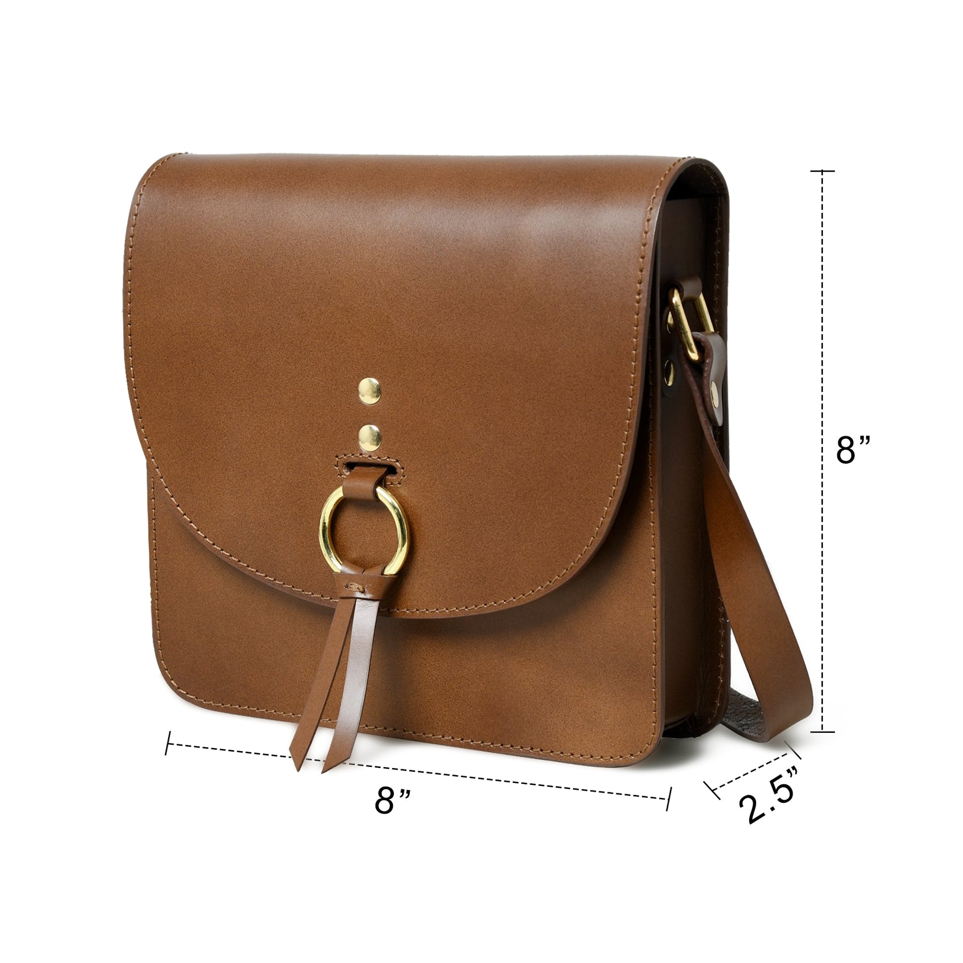 Brown Elegance Crossbody Sling Bag - Concordia Style Boutique