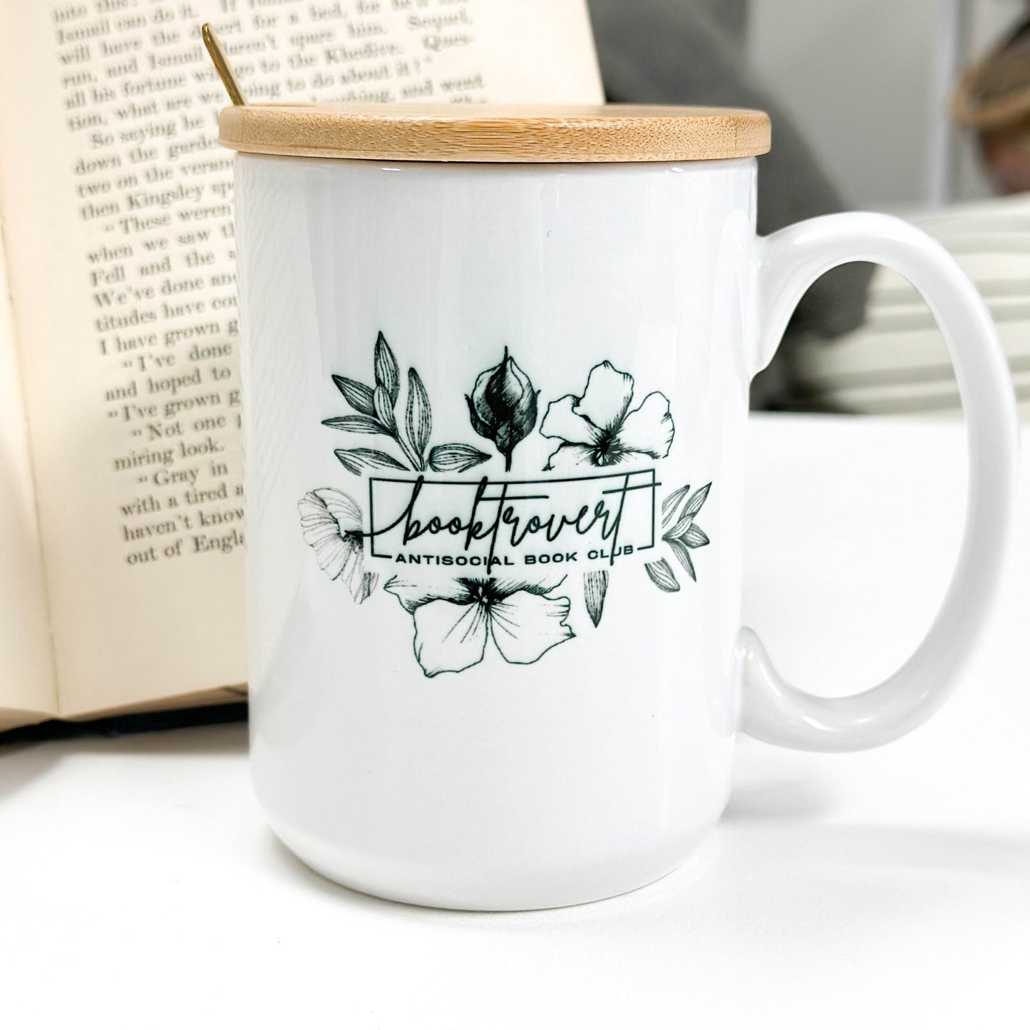 Booktrovert, Funny Mug, Coffee Mug Book Lover Gift - Concordia Style Boutique