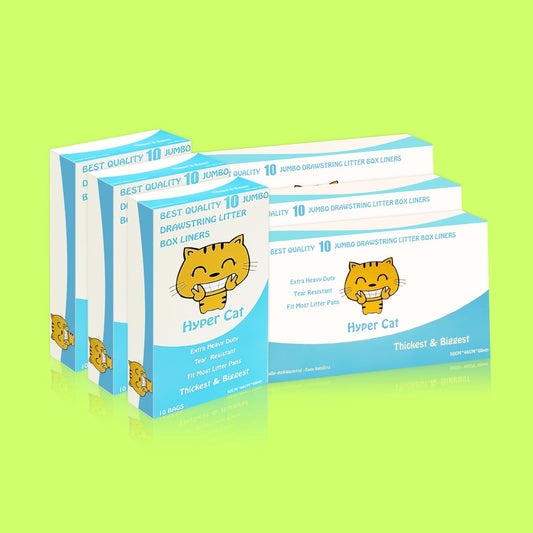 Jumbo Cat Litter Box Liners 60