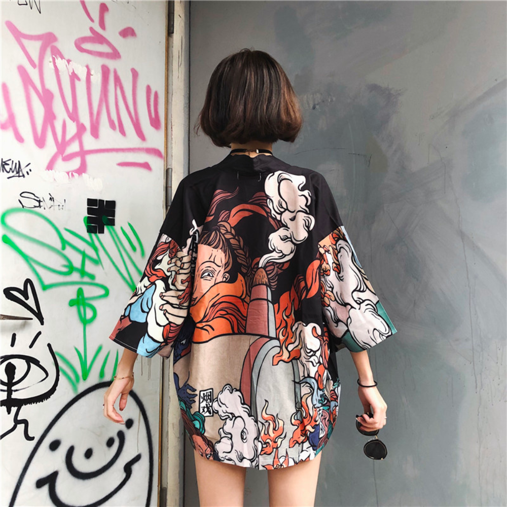 JAPANESE KIMONO CARDIGAN - Concordia Style Boutique