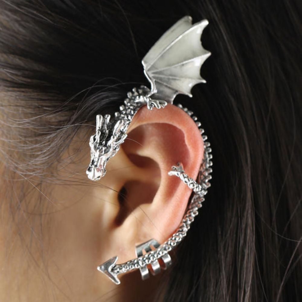 GLOW IN THE DARK DRAGON EAR CUFF - Concordia Style Boutique