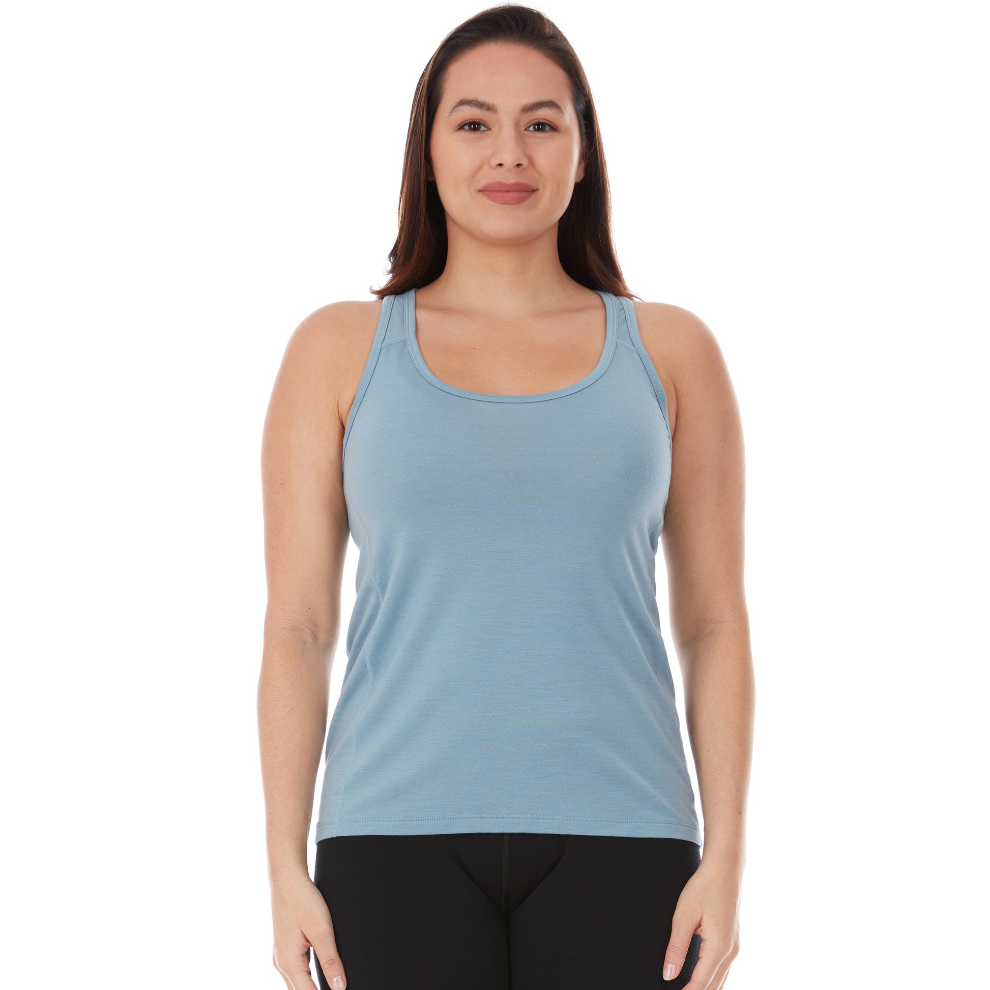 Microweight - Women's Wool Racerback Tank Top Woolverino - Concordia Style Boutique