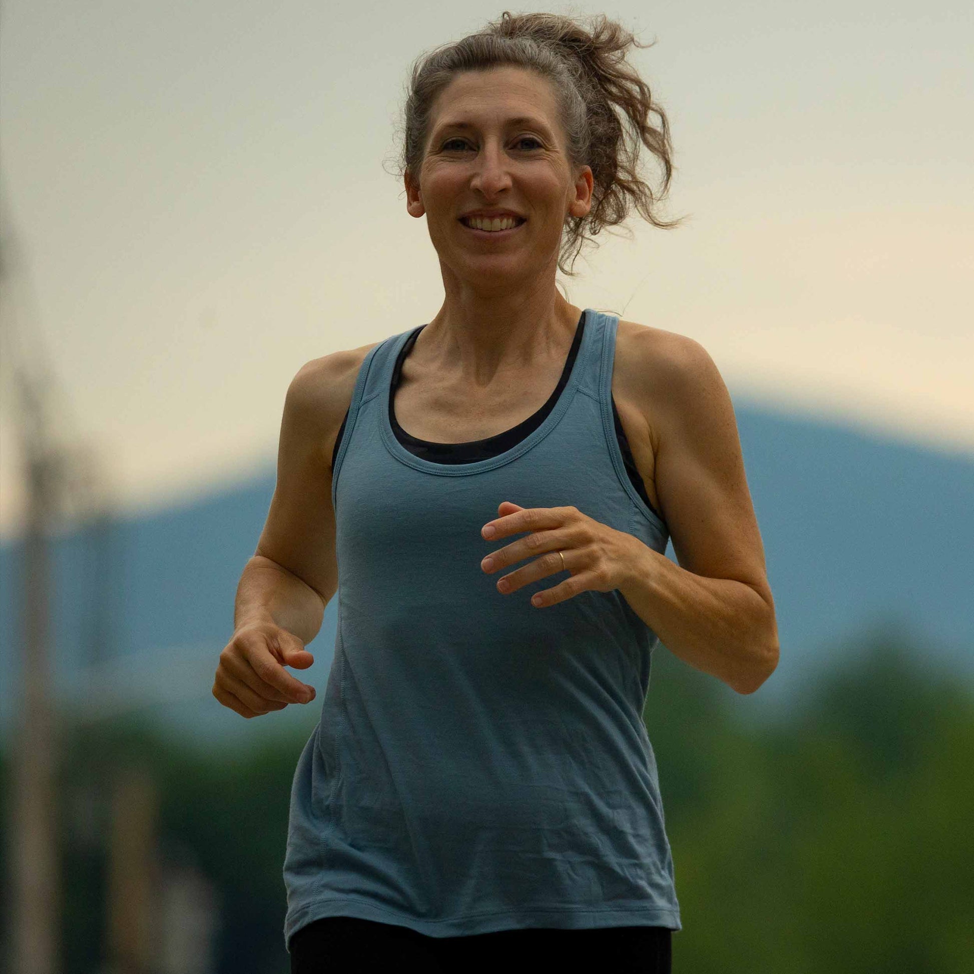 Microweight - Women's Wool Racerback Tank Top Woolverino - Concordia Style Boutique