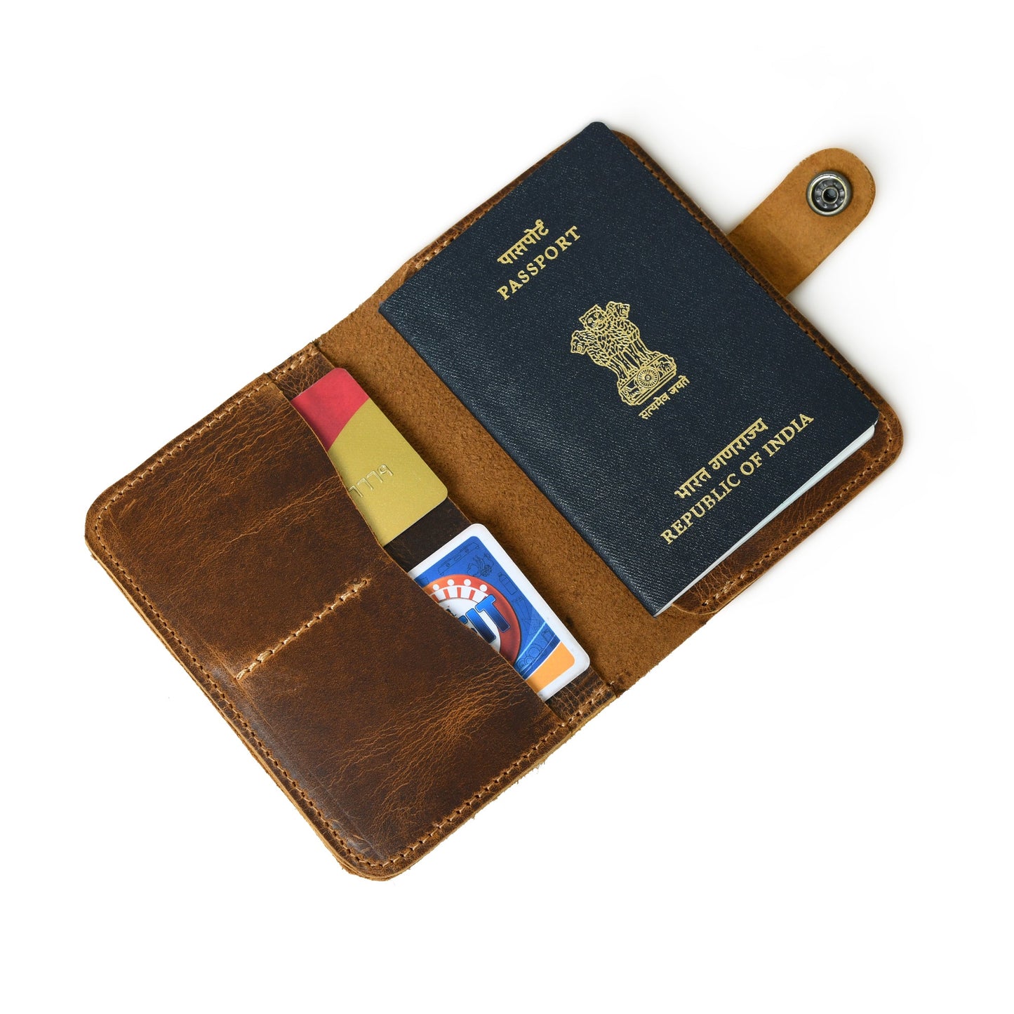 Chic Voyage Passport Sleeve - Brown - Concordia Style Boutique