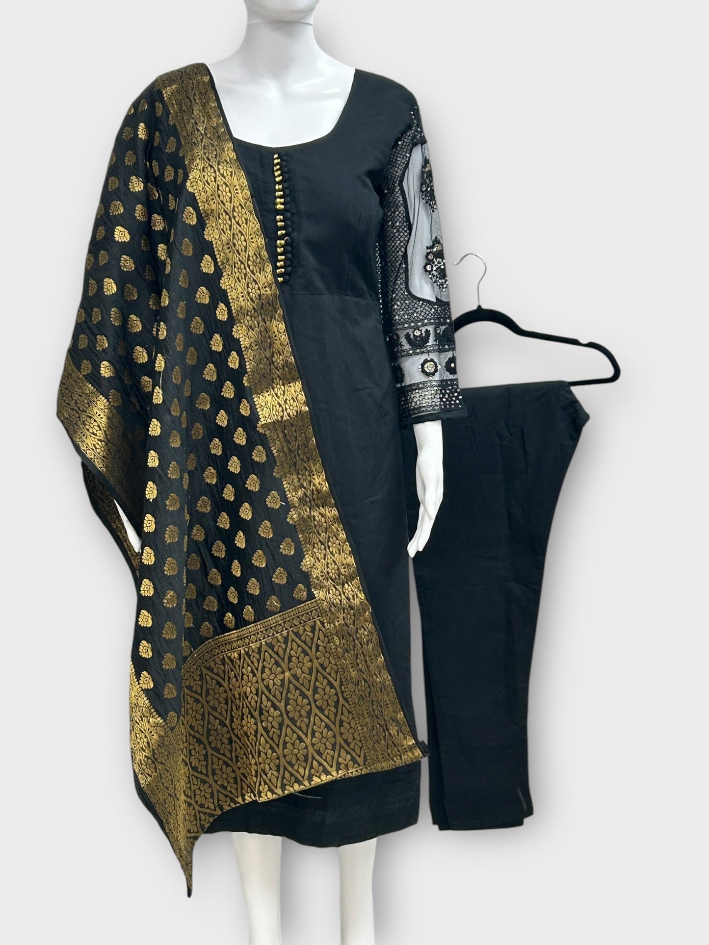 Chanderi silk suit | Salwar kameez