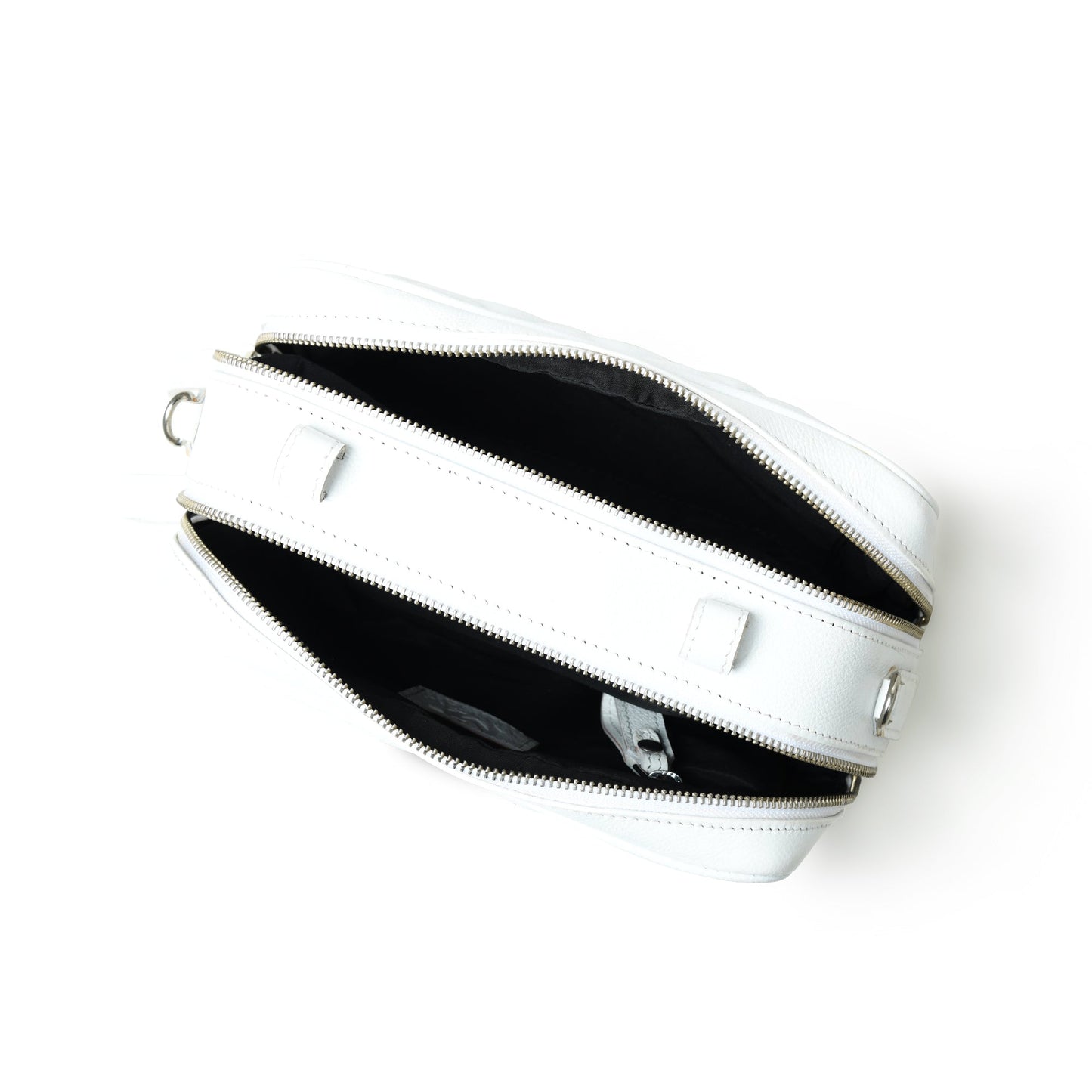 Mini Quilted Crossbody Bag, White - Concordia Style Boutique