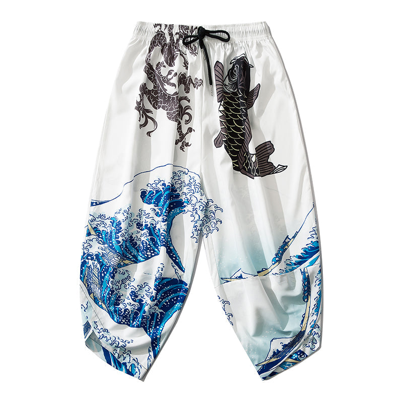 YC134 Great Waves Lightweight Pants - Concordia Style Boutique