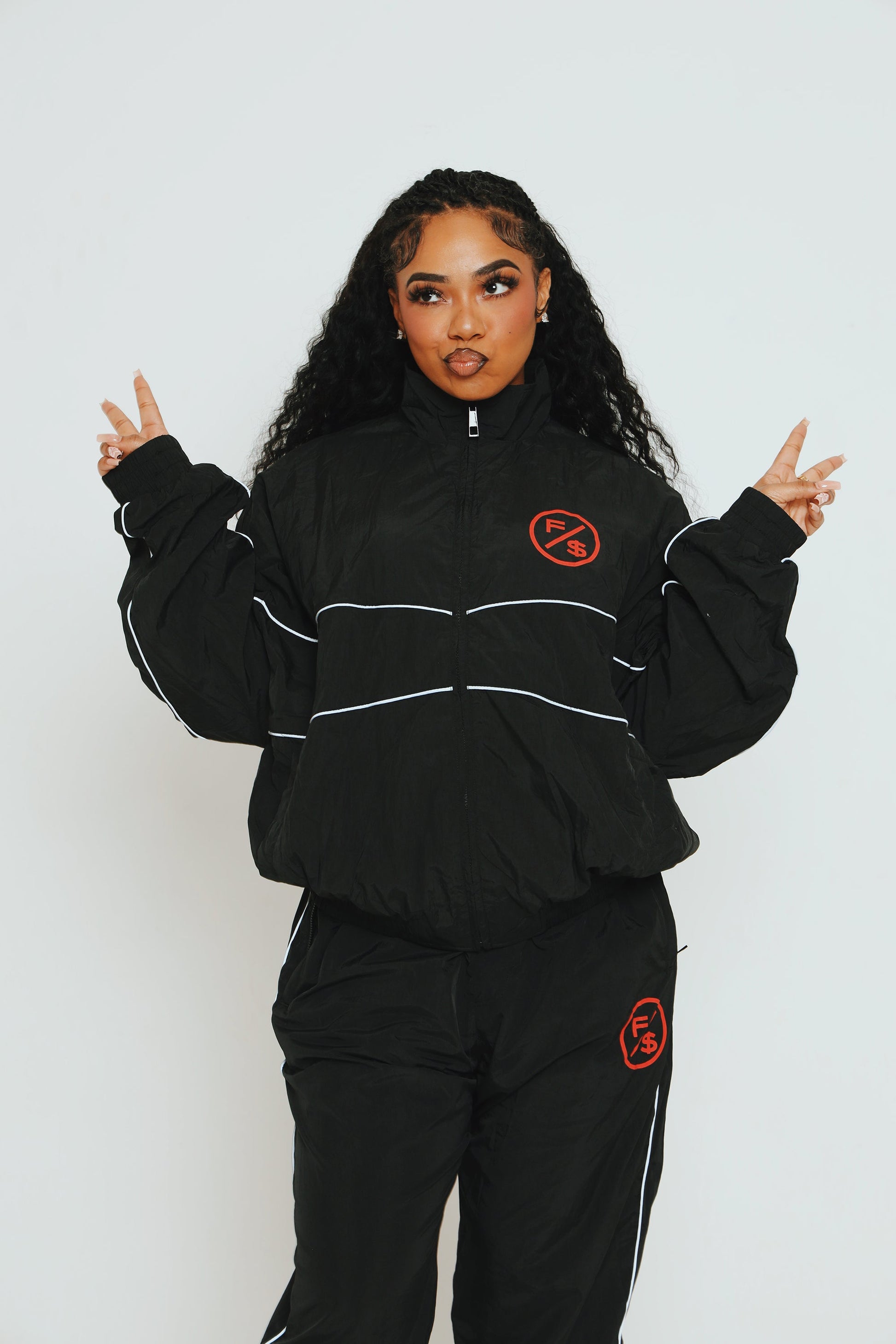 MOTION Nylon Jacket (BRED) - Concordia Style Boutique