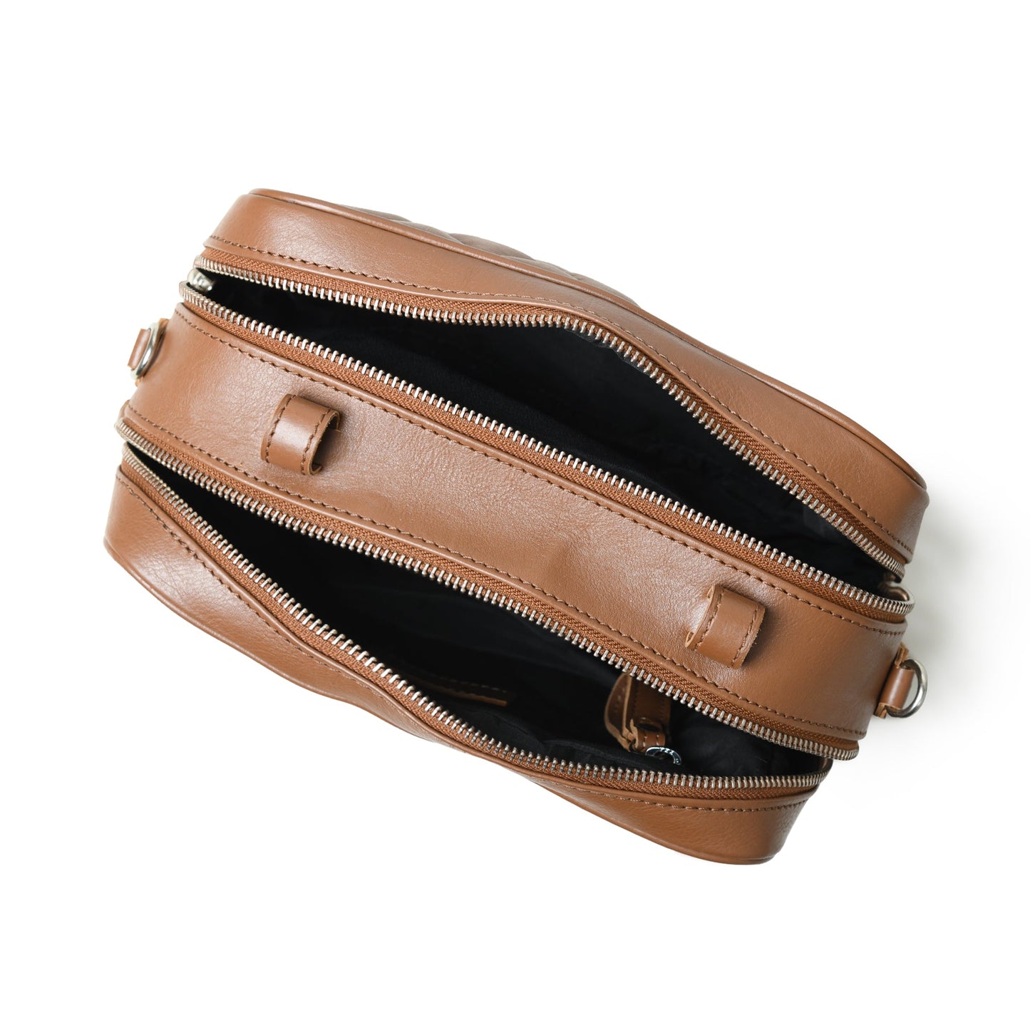 Mini Quilted Crossbody Bag, Rich Brown - Concordia Style Boutique