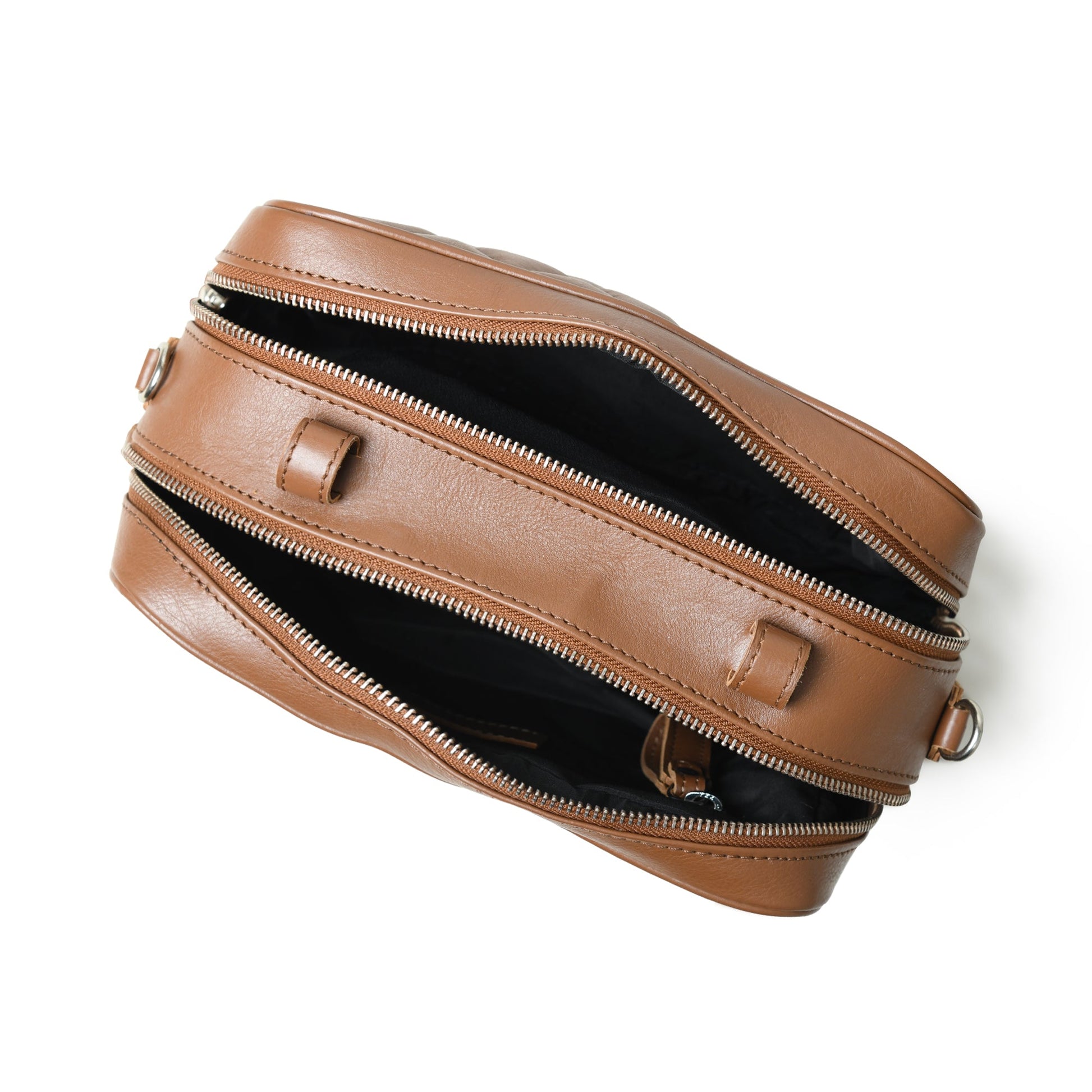 Mini Quilted Crossbody Bag, Rich Brown - Concordia Style Boutique