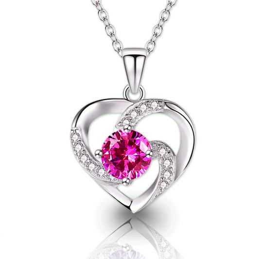 PENDANT HEART NECKLACE - Concordia Style Boutique