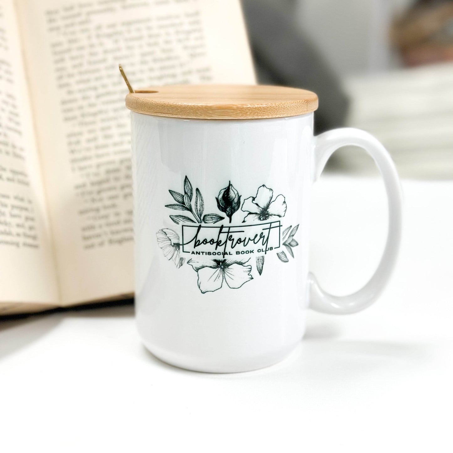 Booktrovert, Funny Mug, Coffee Mug Book Lover Gift - Concordia Style Boutique