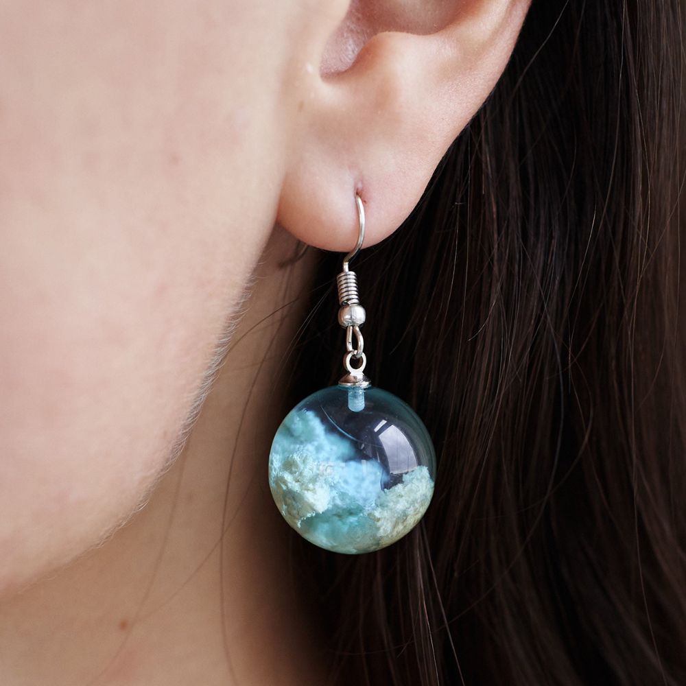 SKY GLOBE EARRINGS (PAIR) - Concordia Style Boutique