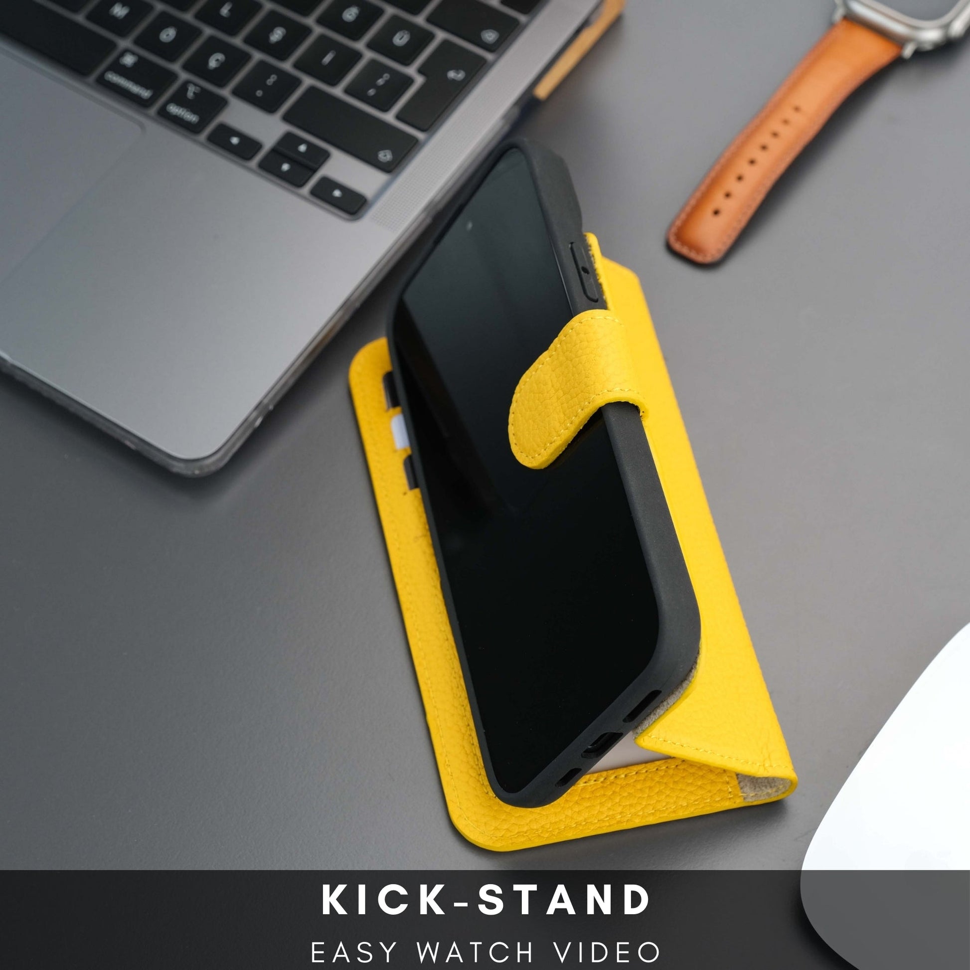 Casper Leather iPhone 14 Plus Wallet Case | MagSafe - Concordia Style Boutique