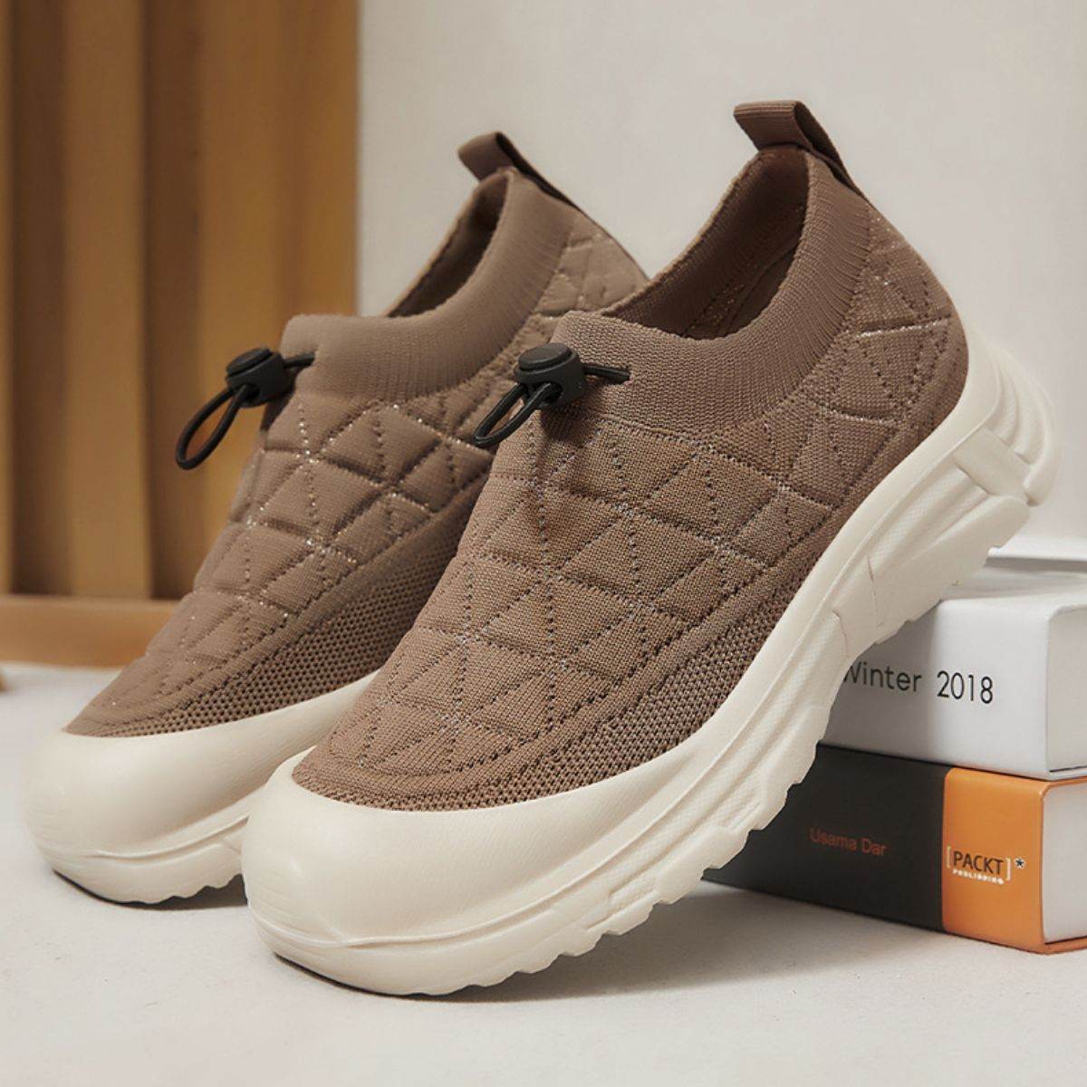 Mesh Round Toe Slip-On Athletic - Concordia Style Boutique