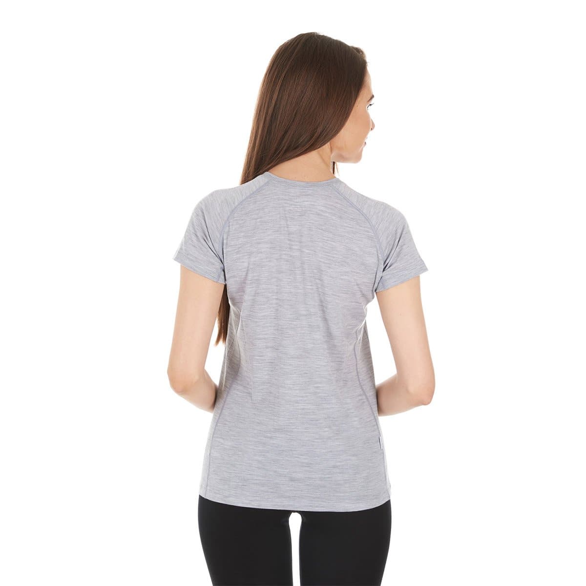 Microweight - Women's Wool V-Neck T-Shirt Woolverino - Concordia Style Boutique