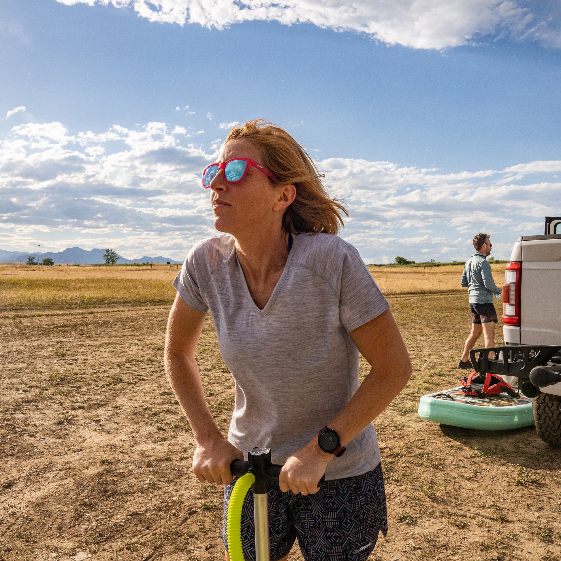 Microweight - Women's Wool V-Neck T-Shirt Woolverino - Concordia Style Boutique