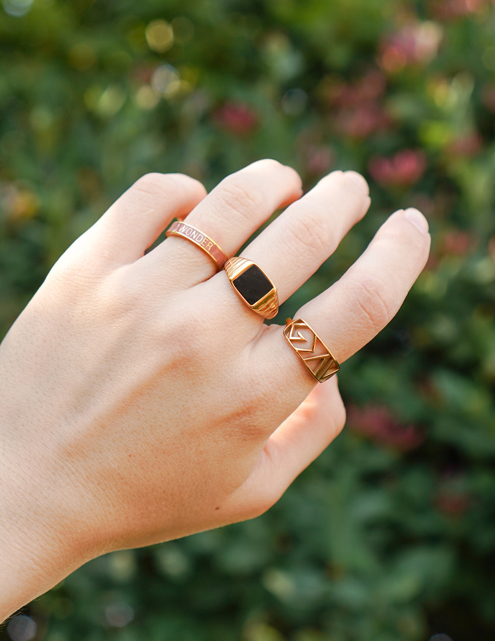 Onyx Signet Ring - Concordia Style Boutique