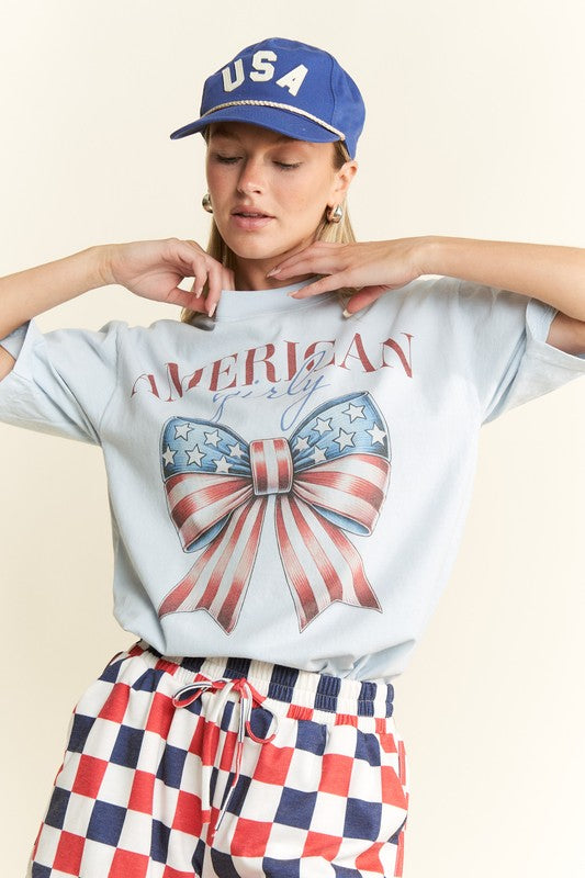 Jade By Jane American Girl Graphic Top