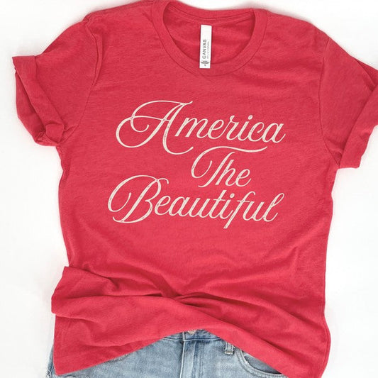 Plus America the Beautiful Classic American tee