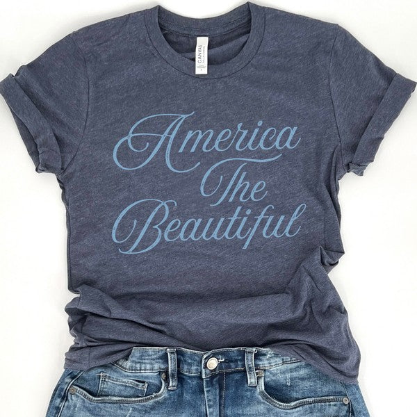 Plus America the Beautiful Classic American tee