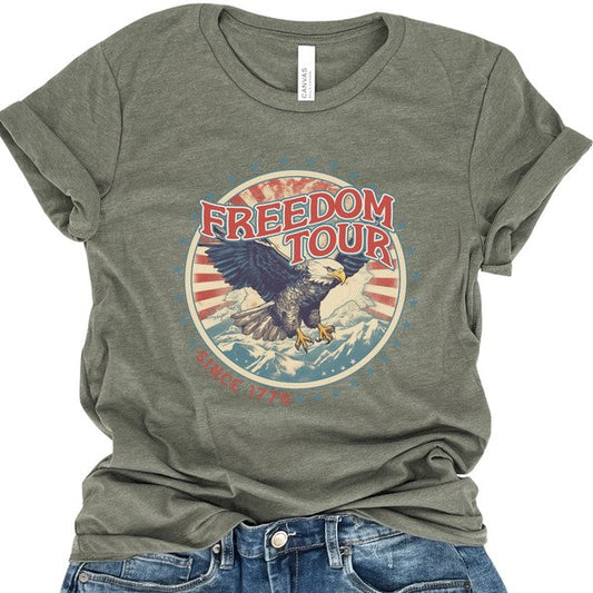 Since 1776 Eagle Freedom Tour T-shirt - Concordia Style Boutique
