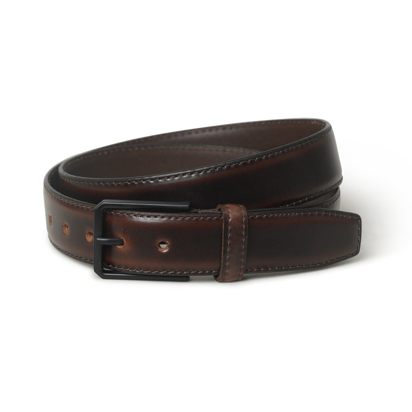 Hickory Brown Leather Belt - Concordia Style Boutique