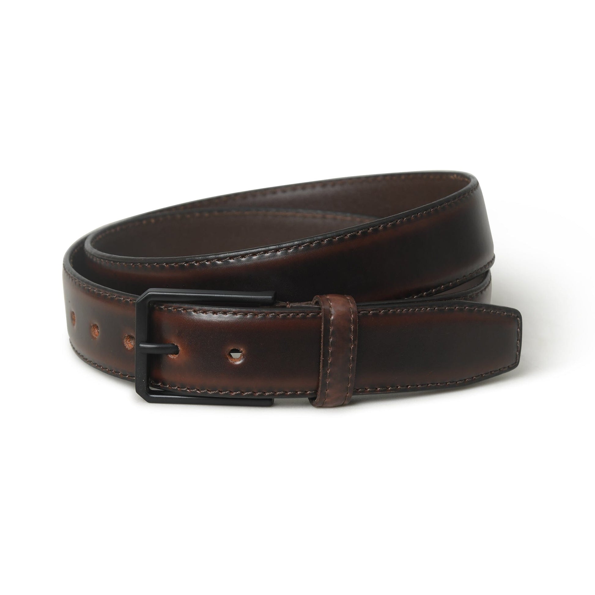 Hickory Brown Leather Belt - Concordia Style Boutique