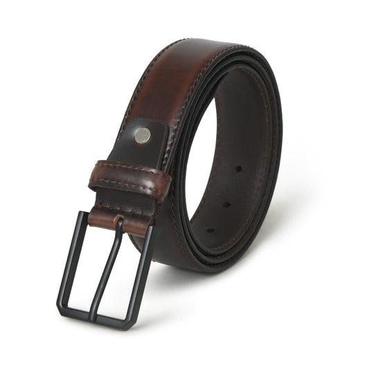 Hickory Brown Leather Belt - Concordia Style Boutique