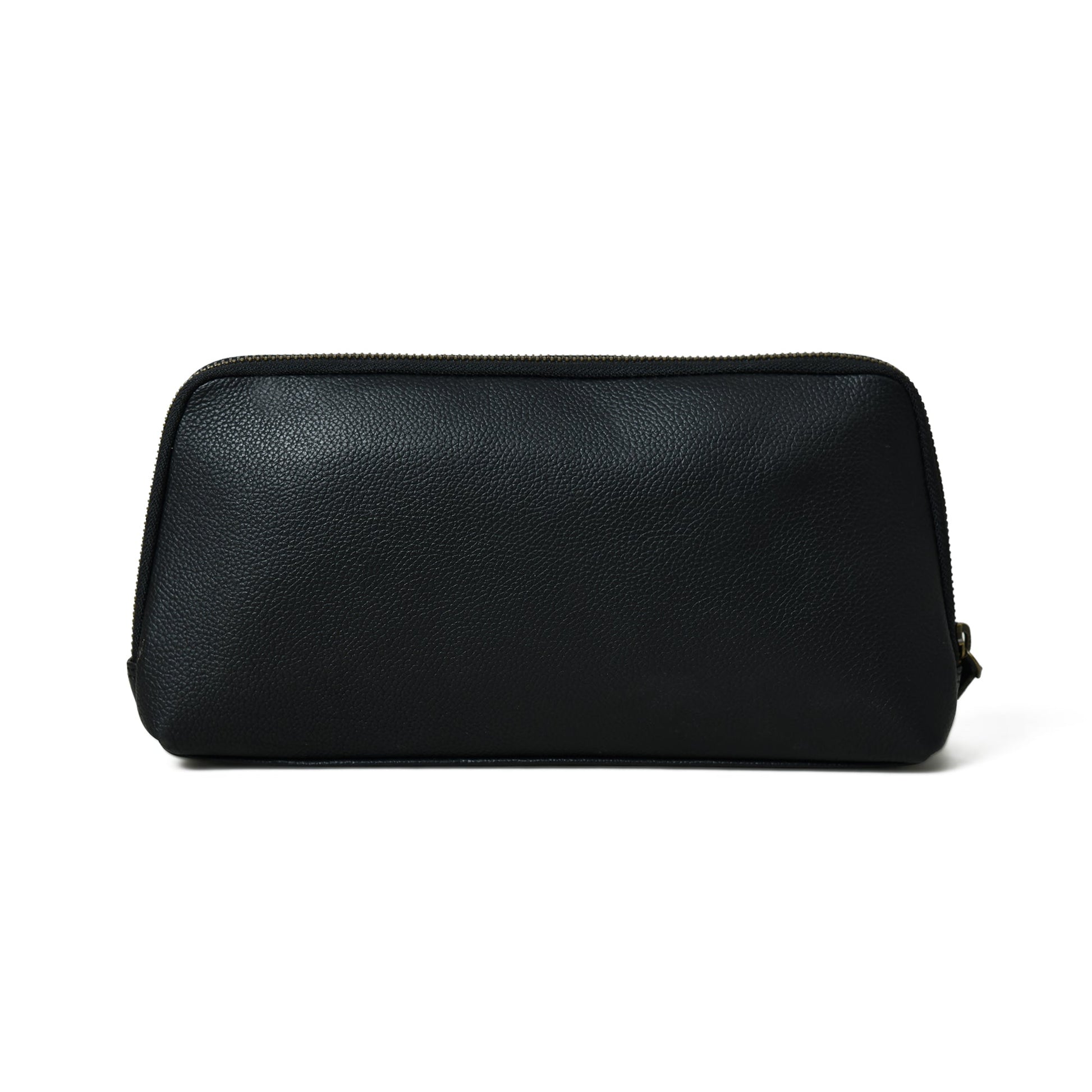 Classic Black Leather Clutch - Concordia Style Boutique