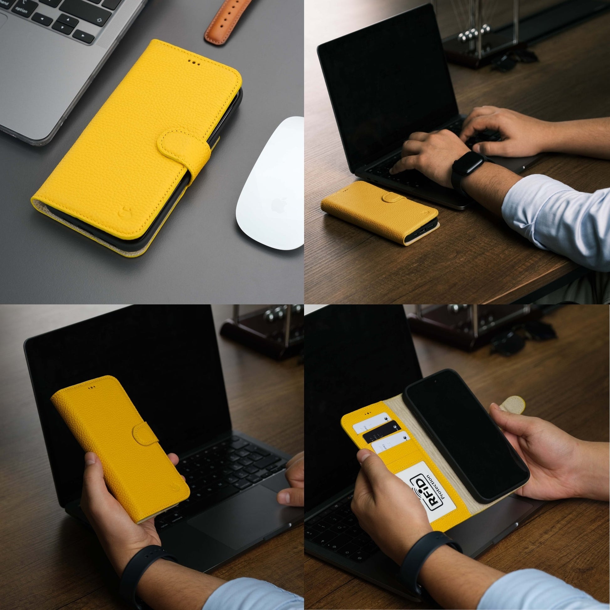 Casper iPhone 16 Pro Max Wallet Case Leather MagSafe - Concordia Style Boutique