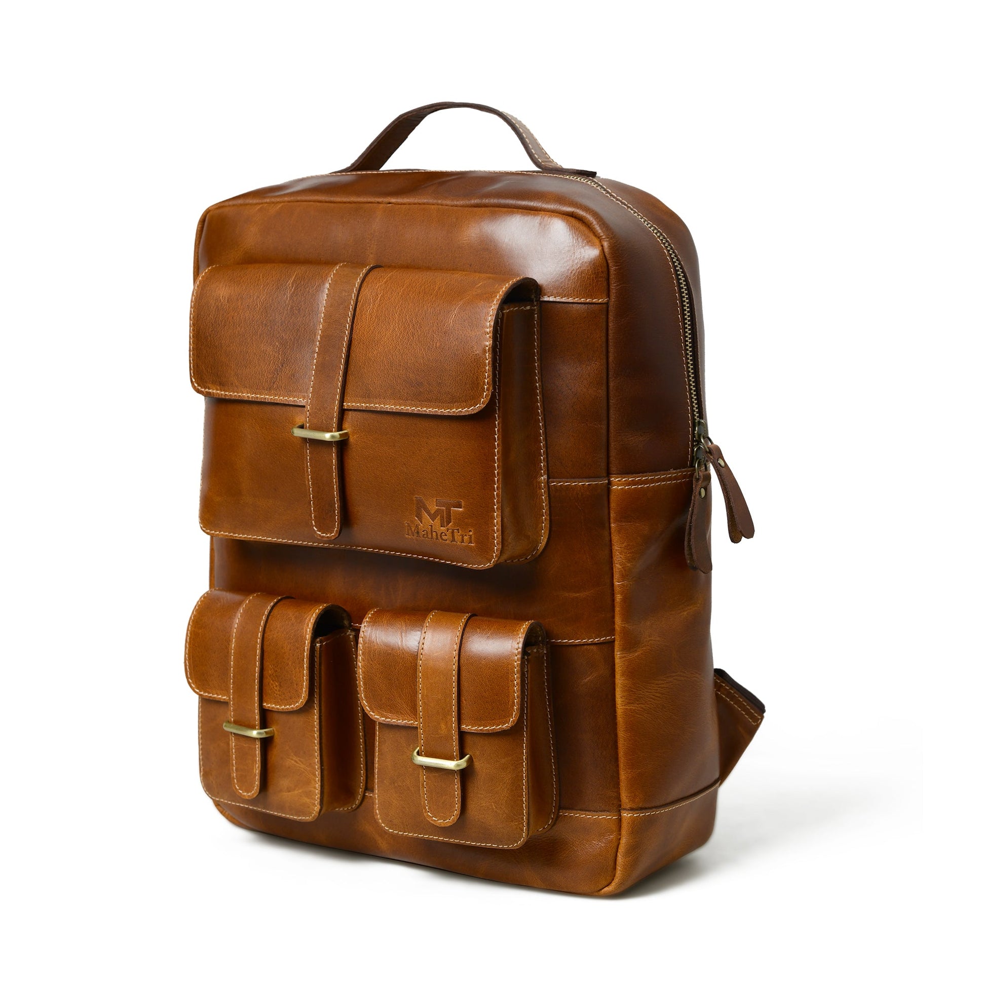 Tan Portland Laptop Backpack - Concordia Style Boutique