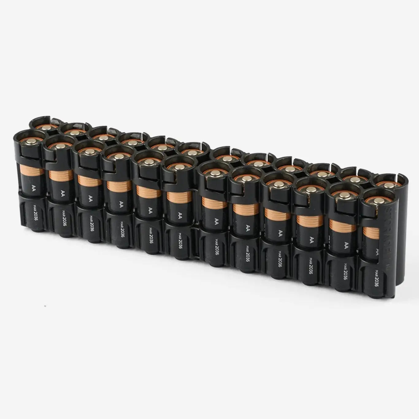 24 AA Pack Battery Caddy (Black)