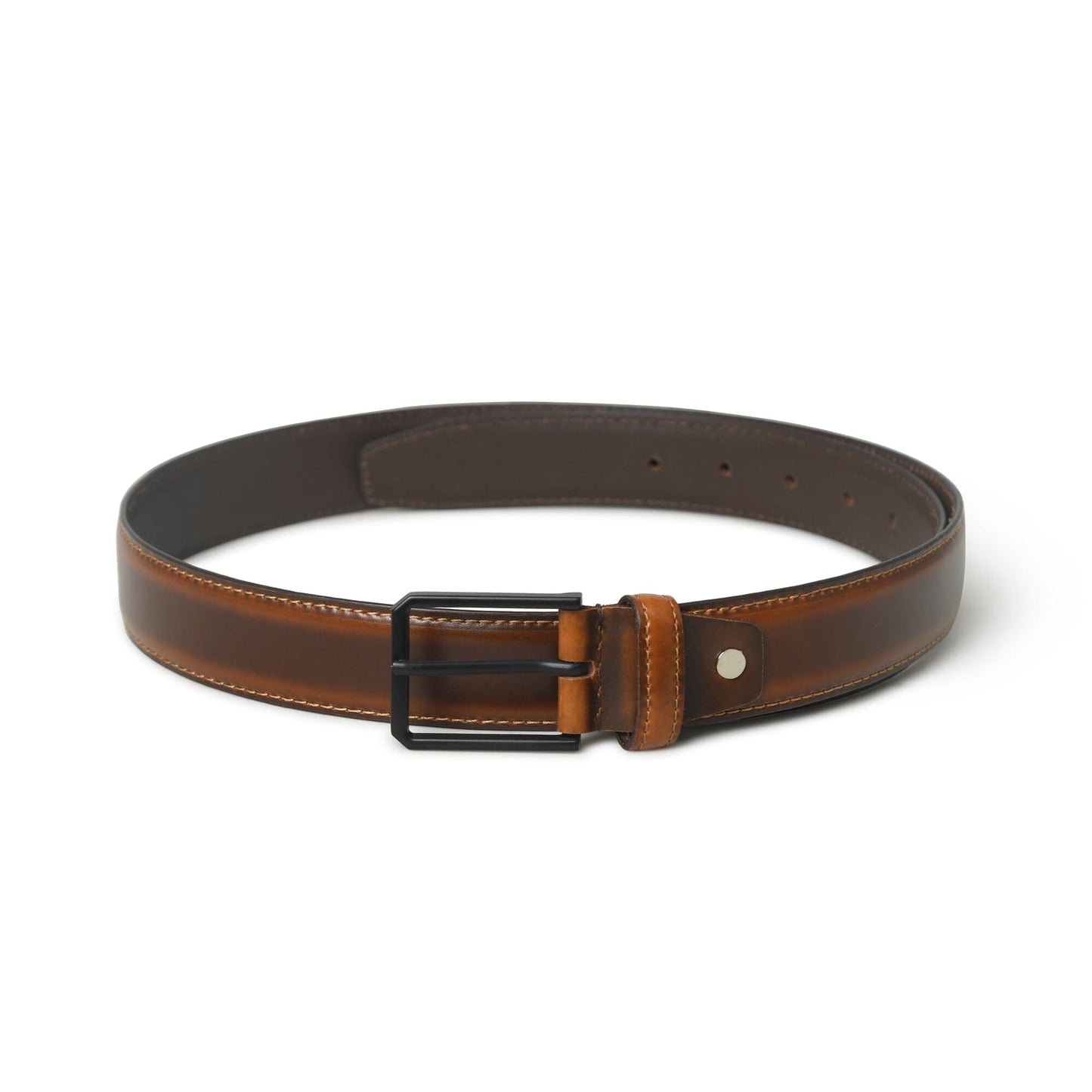 Cooper Caramel Leather Belt - Concordia Style Boutique