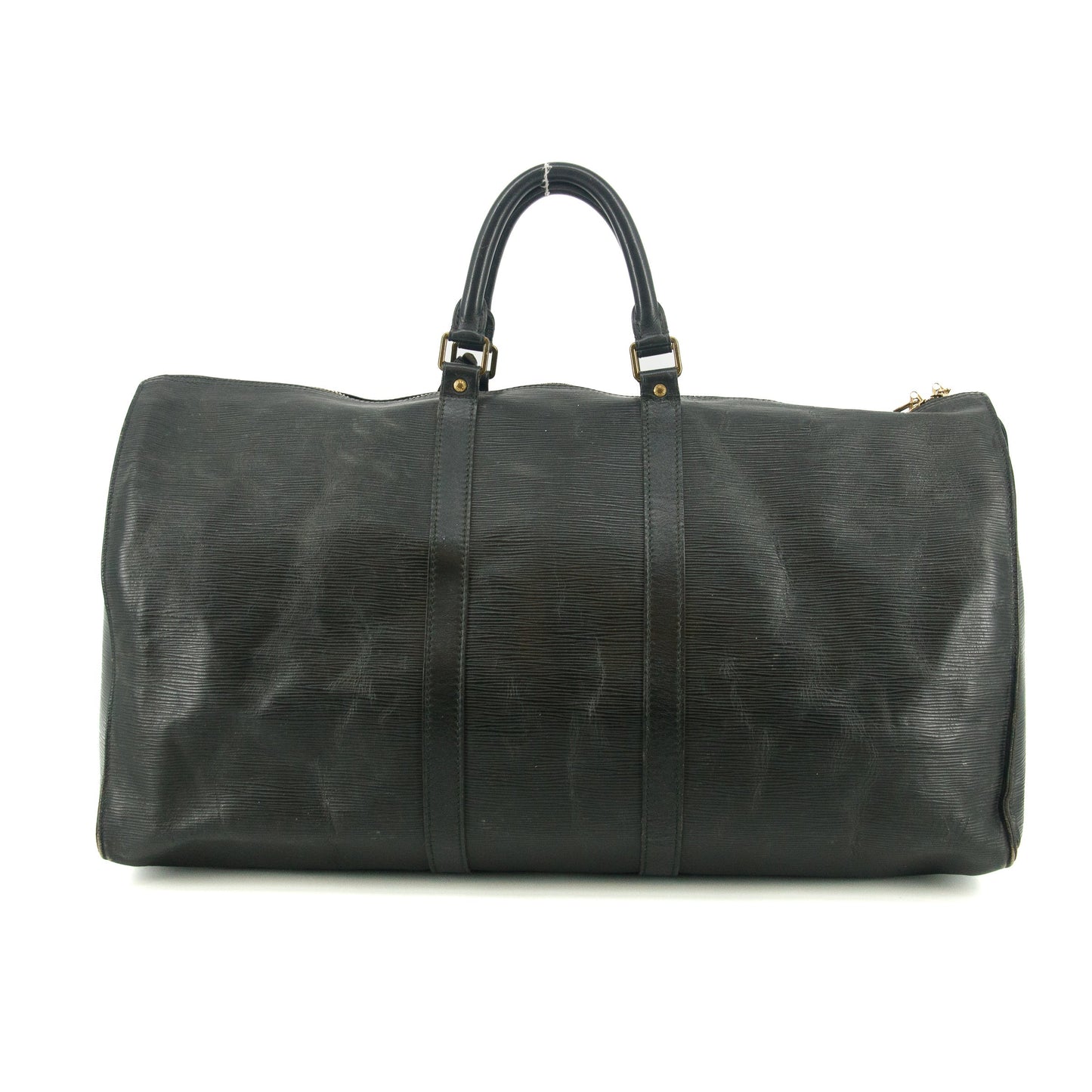 Louis Vuitton Black Epi Keepall 55 #2411