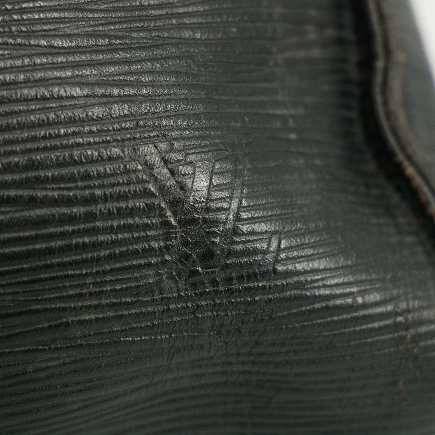 Louis Vuitton Black Epi Keepall 55 #2411