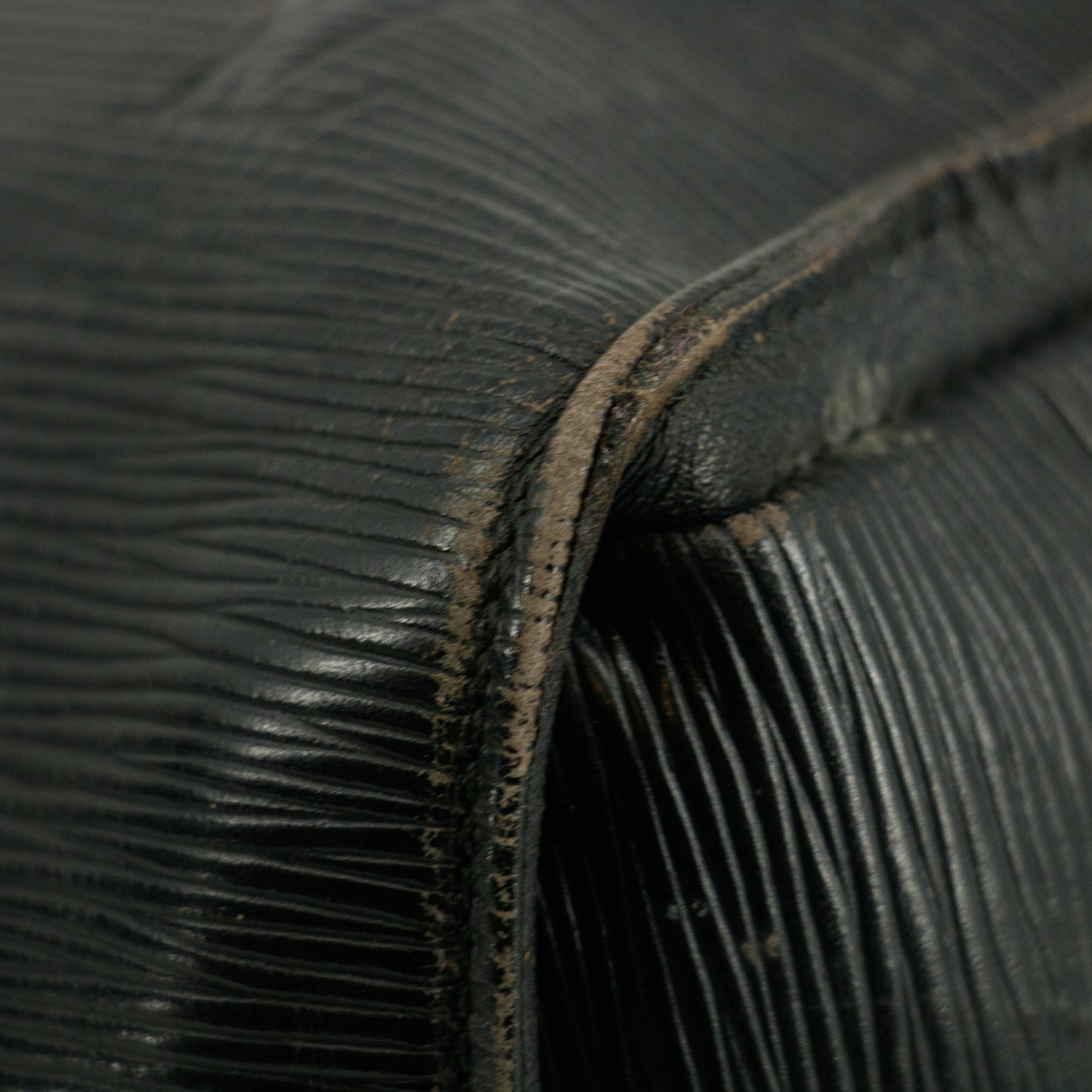 Louis Vuitton Black Epi Keepall 55 #2411