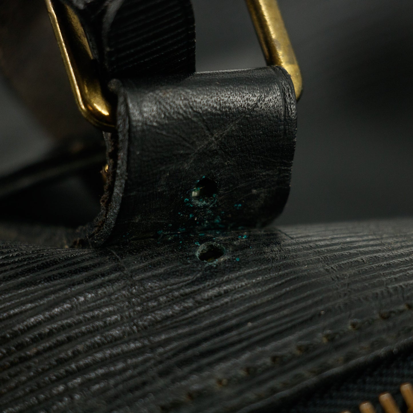 Louis Vuitton Black Epi Keepall 55 #2411