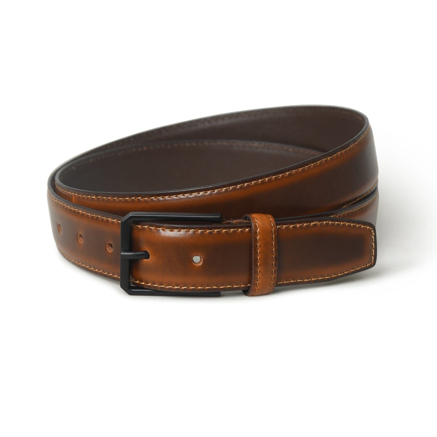 Cooper Caramel Leather Belt - Concordia Style Boutique