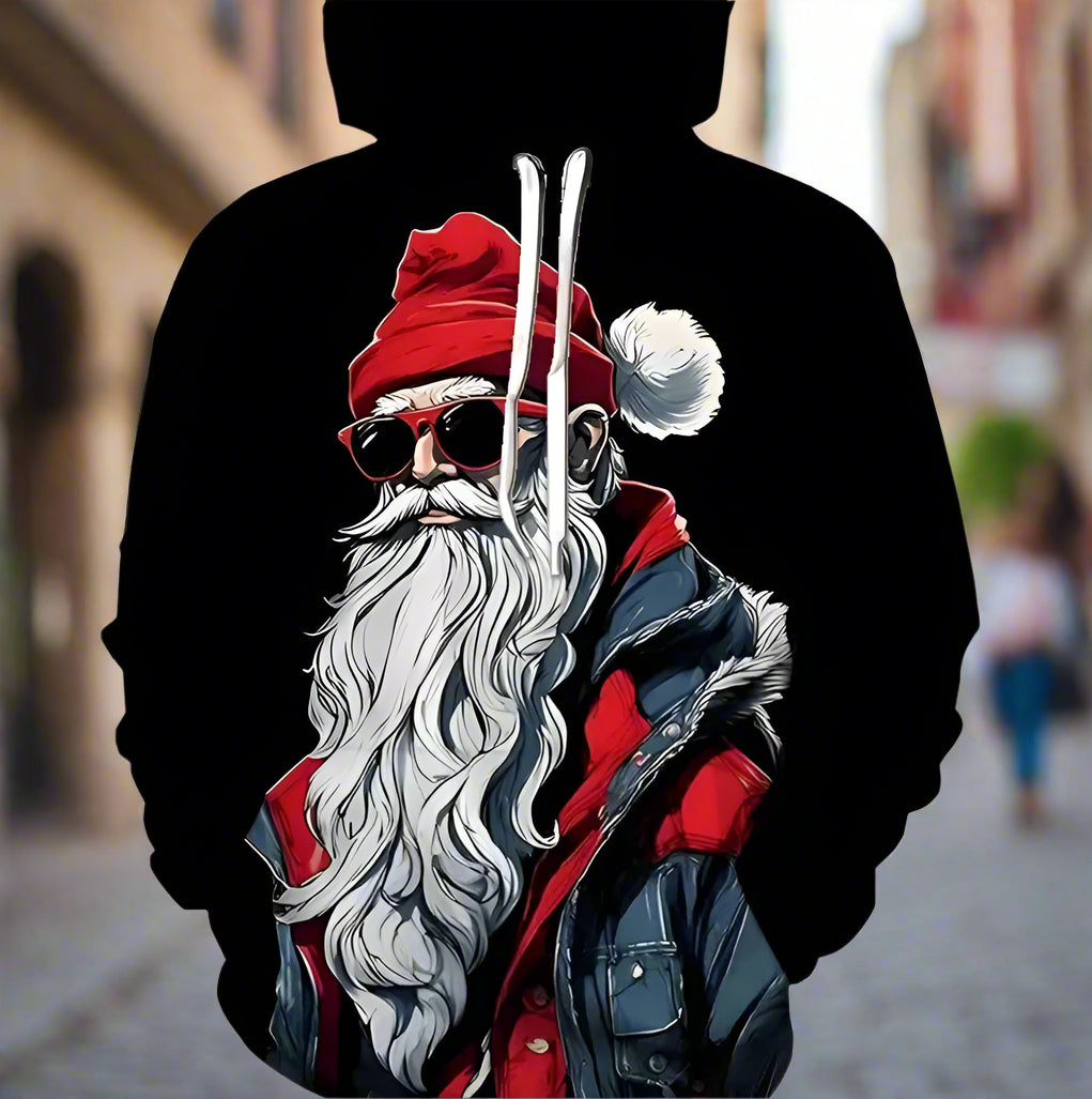 Unisex Printed Hoodie – Casual Graphic Pullover Sweatshirt