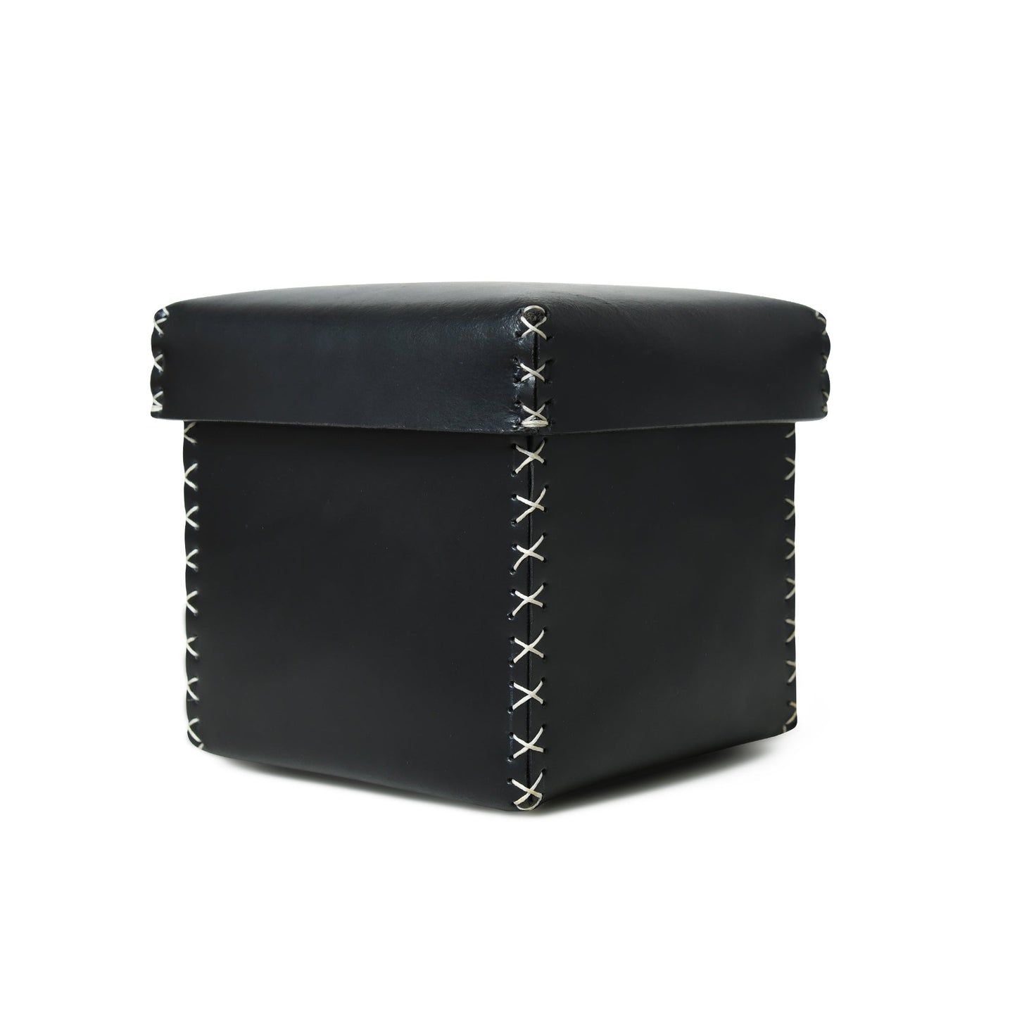 Multi Utility Leather Storage Box - Concordia Style Boutique