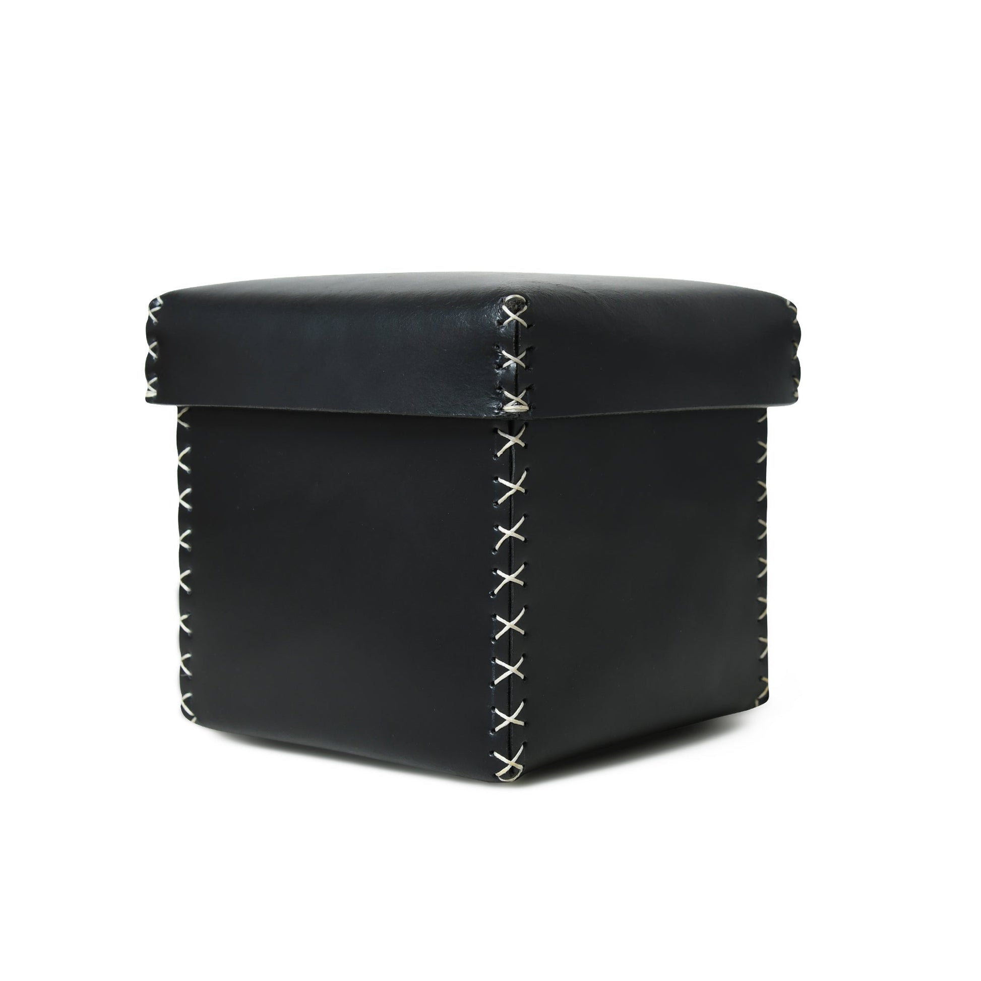 Multi Utility Leather Storage Box - Concordia Style Boutique