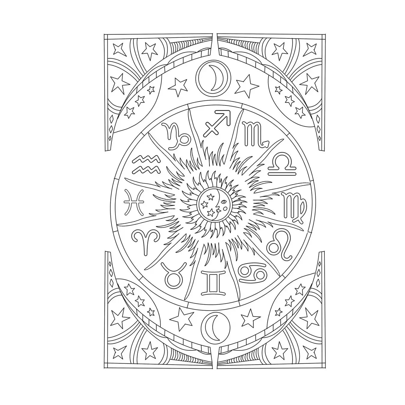 Coloring Book Gemini - Concordia Style Boutique