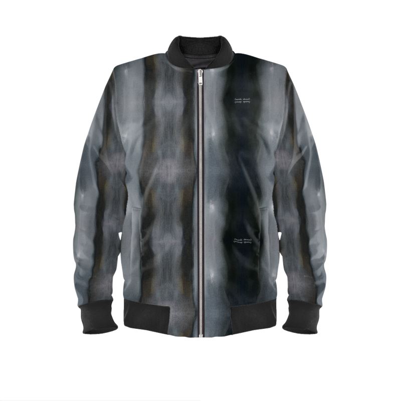 Mens Bomber Jacket - The Alien - Premium Mens Bomber Jacket from Concordia Style Boutique - Just $277! Shop now at Concordia Style Boutique