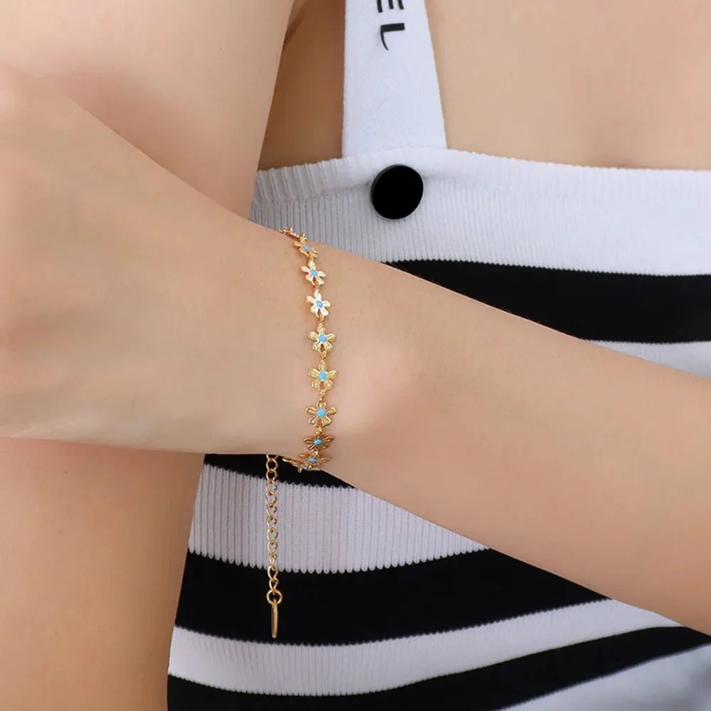 The Golden Bloom Bracelet