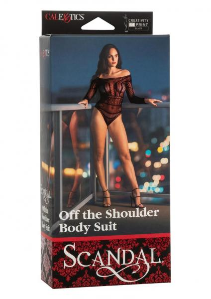 Scandal Off The Shoulder Body Suit - Premium Shoulder Body Suit from Concordia Style Boutique - Just $53.23! Shop now at Concordia Style Boutique